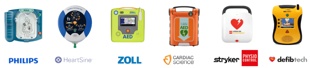 Automated External Defibrillator (AED) Brands We Sell